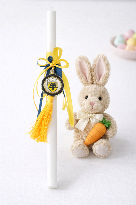 AEK Easter Lambada Candle with Tassel Charm