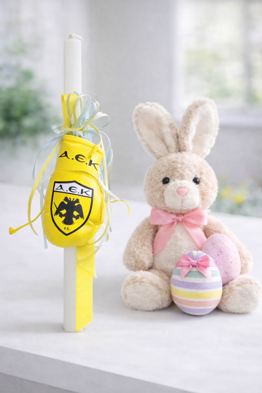 AEK Boxing Glove Easter Lambatha Candle