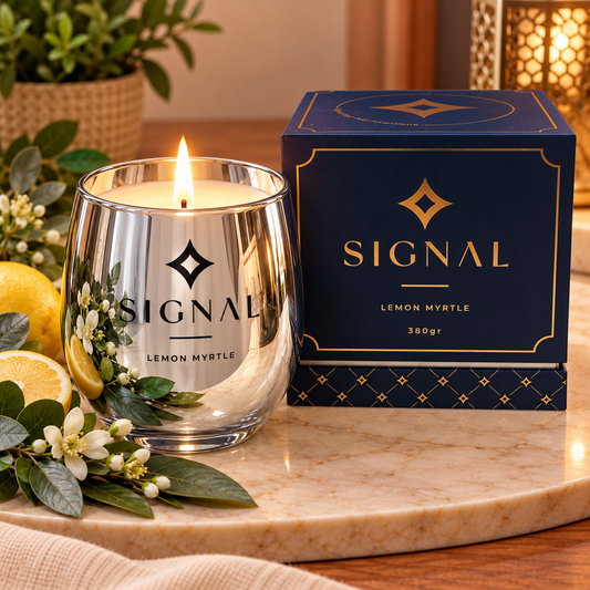 SIGNAL Lemon Myrtle Scented Candle – 380g
