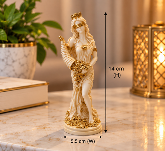 Greek Goddess of Fortune & Wealth Statue