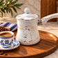 Black & White Speckled Induction Greek Coffee Briki – Makes Up to 6 Cups