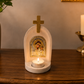 Altar with Gold Cross & Orthodox Icon