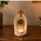Altar with Gold Cross & Orthodox Icon
