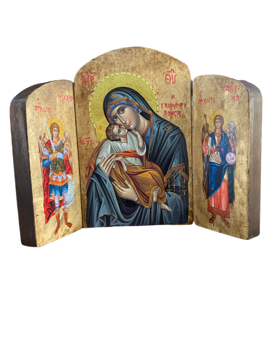 Iconostasis - Panagia & Jesus