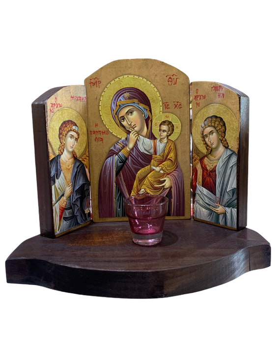 Iconostasis - Panagia & Jesus