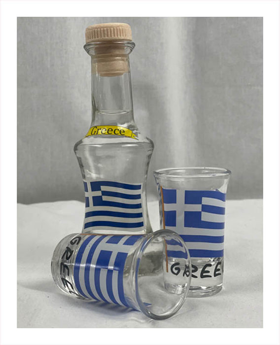 Greece Ouzo Bottle