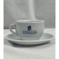Greek Coffee Cup & Plate Set - Καφεκοπτεία Λουμιδη